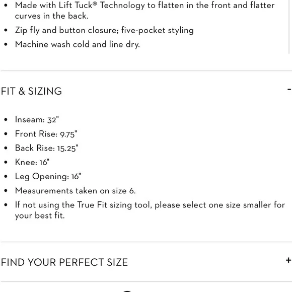 Brand new NYDJ Black Straight-Leg Jeans - Picture 7 of 8